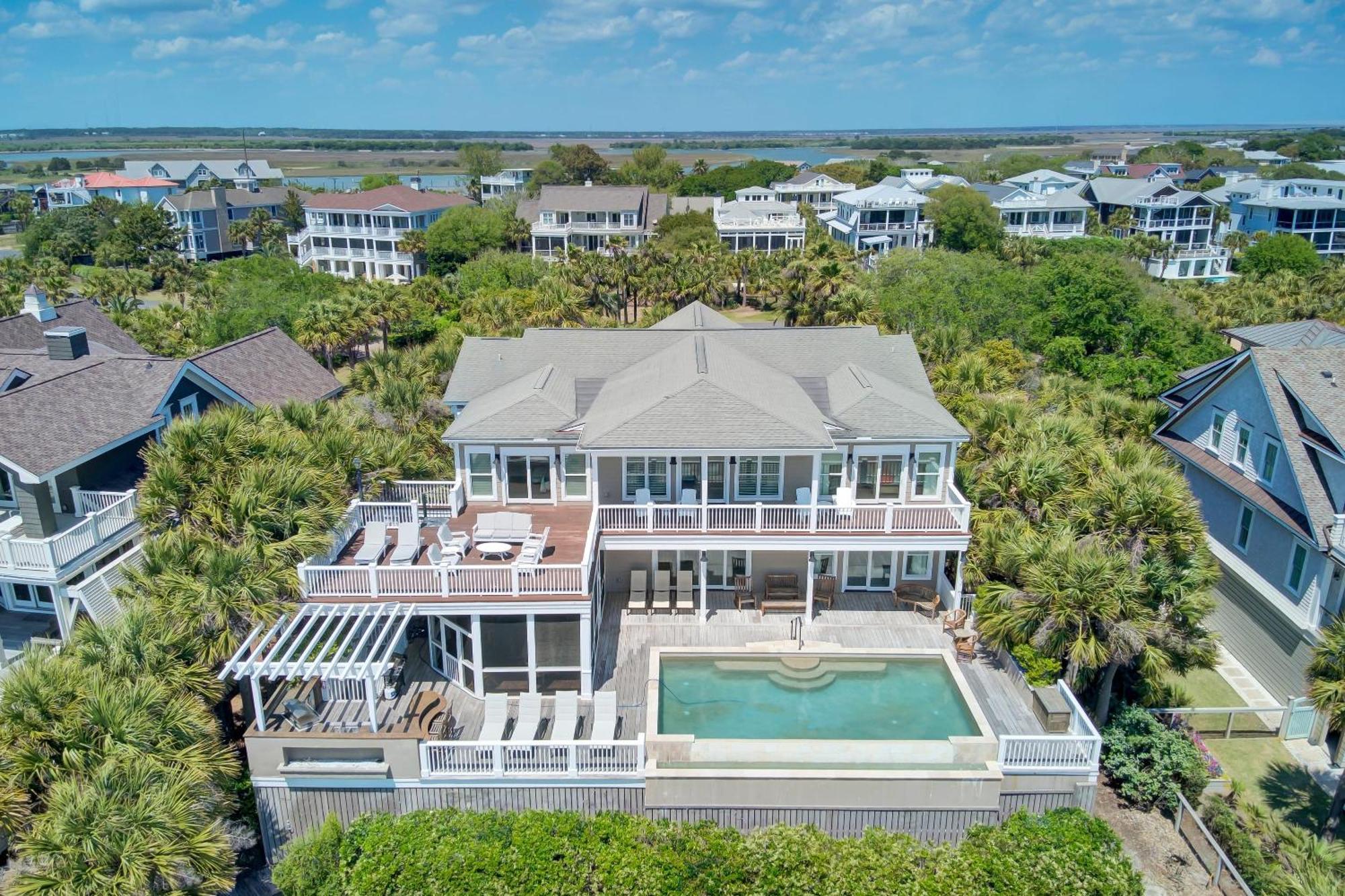 114 Ocean Boulevard By Avantstay Beachfront Putting Green Volleyball Court Infinity Pool Sullivans Island Exterior photo
