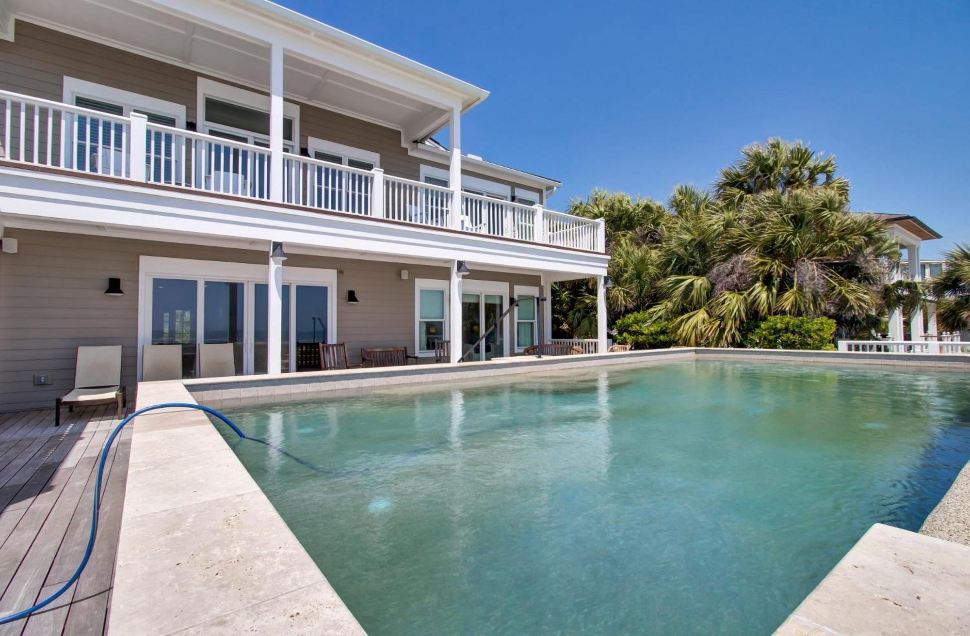114 Ocean Boulevard By Avantstay Beachfront Putting Green Volleyball Court Infinity Pool Sullivans Island Exterior photo