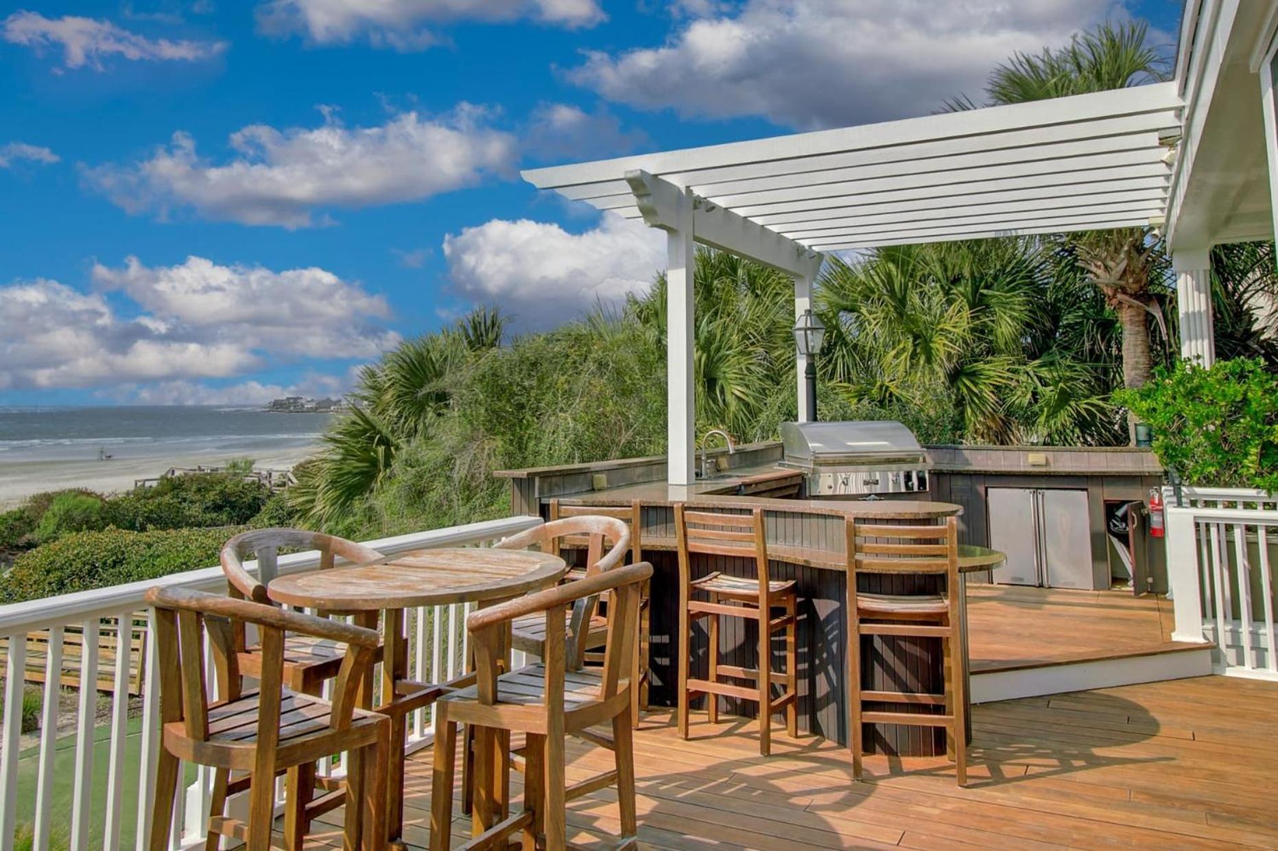 114 Ocean Boulevard By Avantstay Beachfront Putting Green Volleyball Court Infinity Pool Sullivans Island Exterior photo